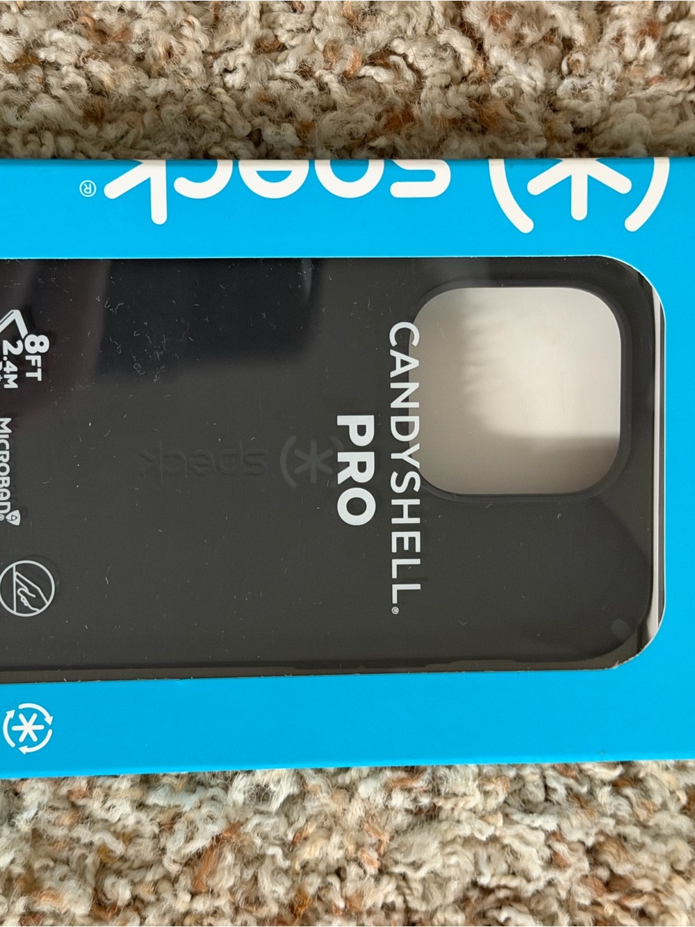 speck CandyShell Pro Black Phone Case